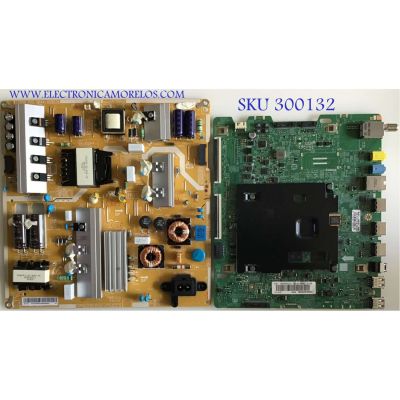 KIT DE TARJETAS PARA TV SAMSUNG / NUMERO DE PARTE MAIN BN94-10838R / BN41-02528A / BN97-10651D / BN9410838R / NUMERO DE PARTE FUENTE BN4400807A / L55S6_FHS / BN44-00807A / PANEL CY-GK055HGHV4H / MODELO UN55KU630D / UN55KU630DFXZA CJ05